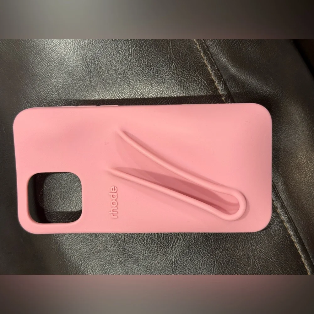 Fall líp Case Pink 13 pro Max Rohde case Ribbon color